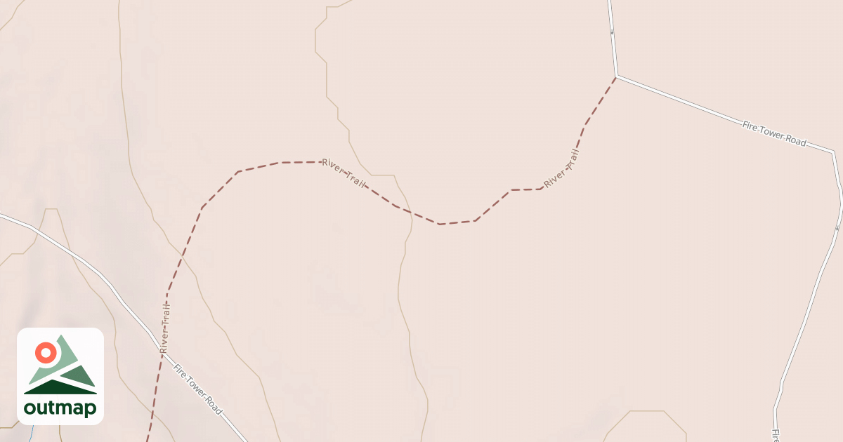 Map of Cook Forest State Park Trails