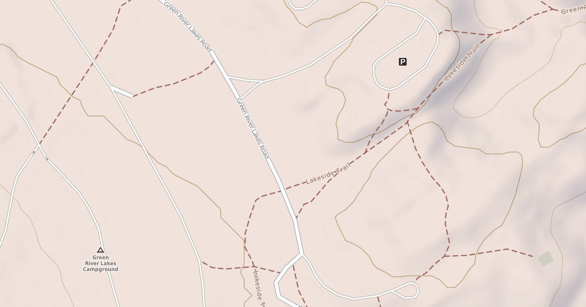 Map preview of Gl Snowmobile Trail
