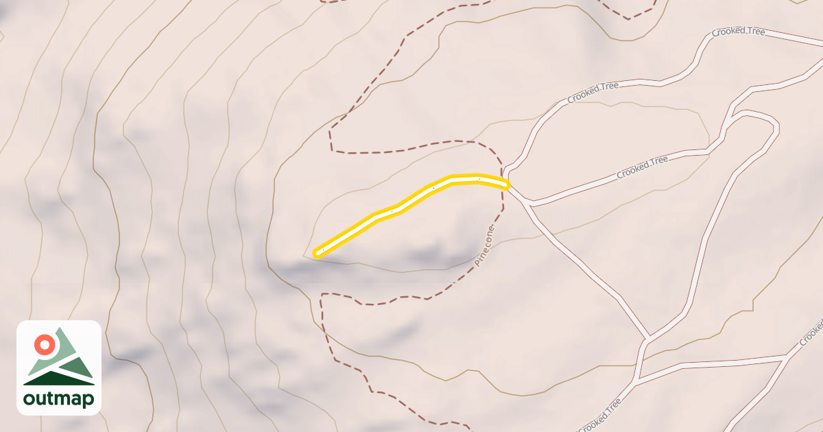 Map of Crooked Tree