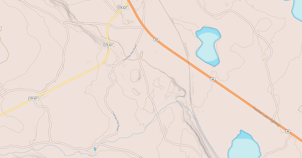 Map preview of COOPER SWAMP CUTOFF