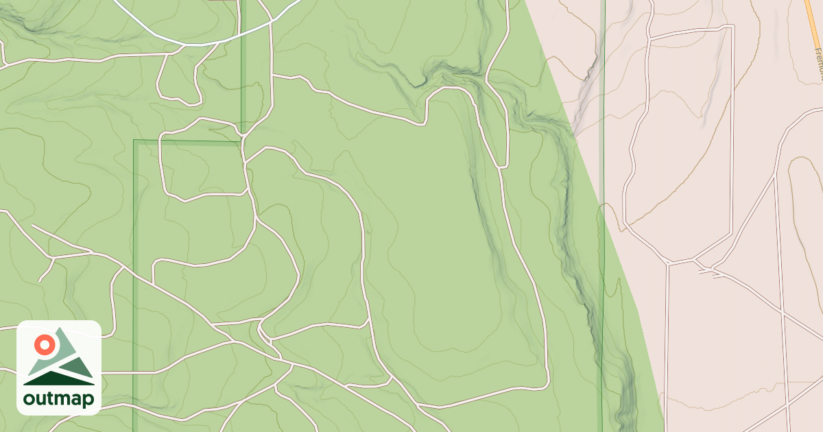Map of BALD MTN