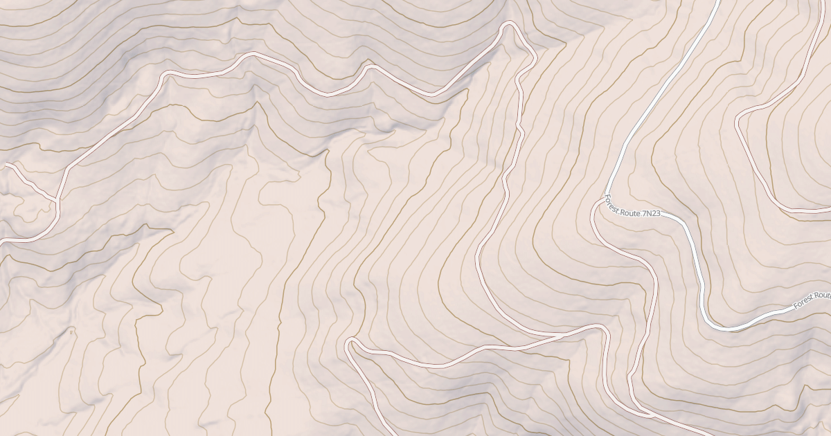 Map preview of USFS National Forest System Roads {1274DD94-1AD7-411F-B009-BCBD8D282DD2}
