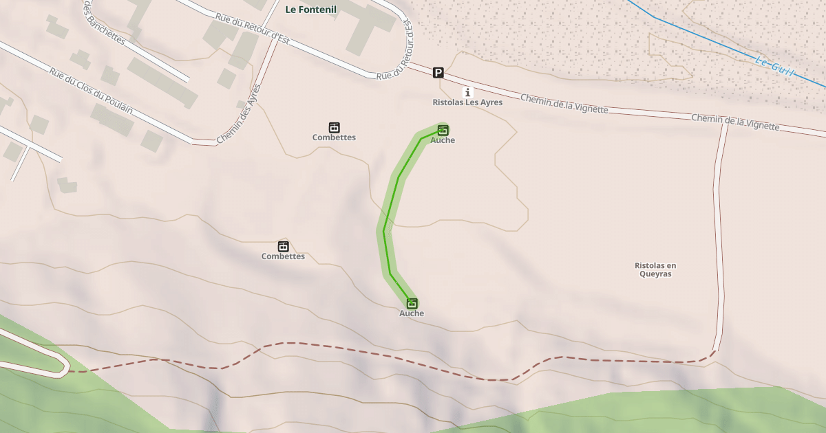 Map preview of Les Marmottes