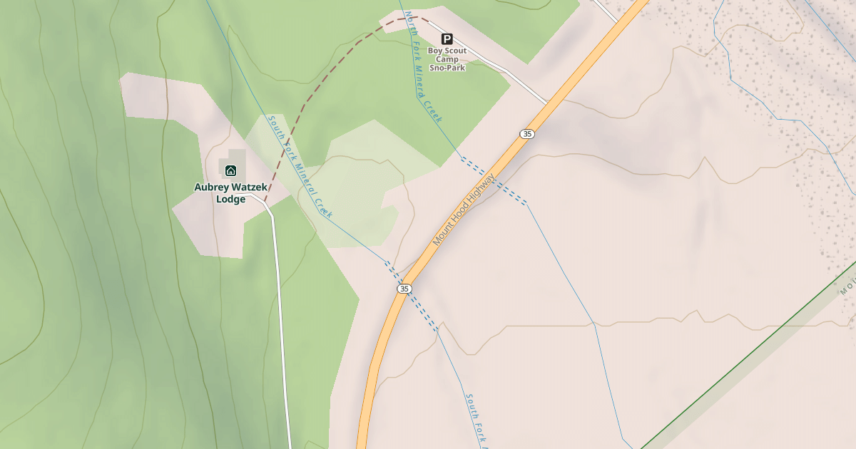 Map preview of BOY SCOUT LODGE PKG
