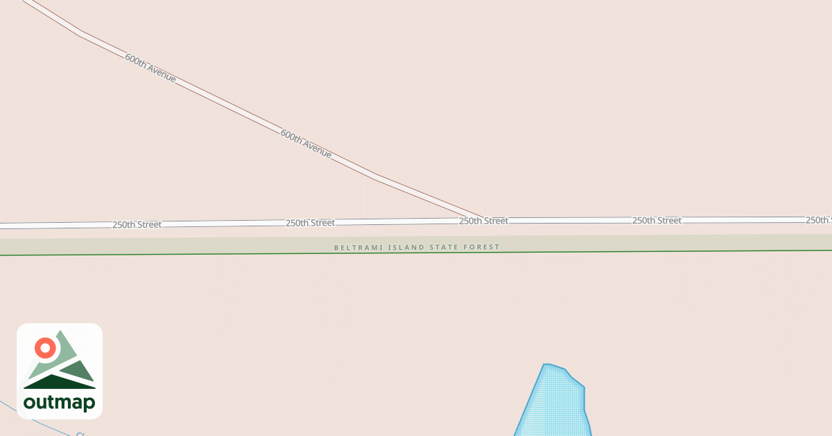 Map of Warroad/Roseau Trails
