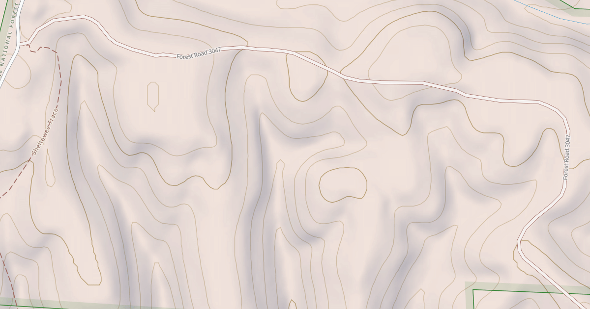 Map preview of HOGGE RIDGE