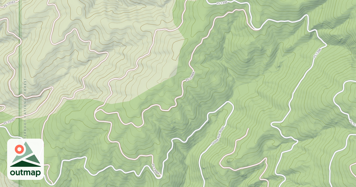 Map of (FDR) LYMAN SPUR