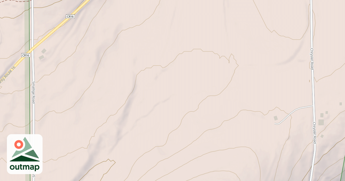 Map of Kris' Trail