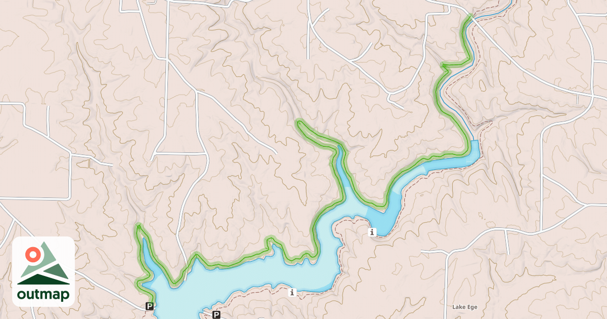 Map of West Side Trail