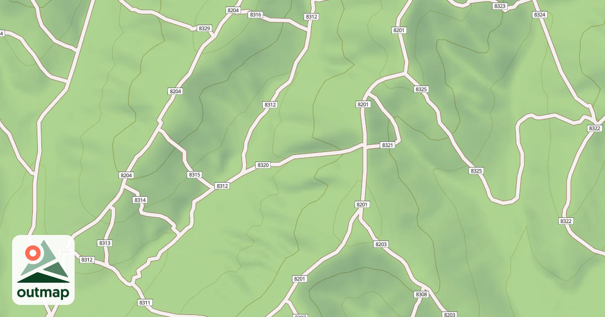Map of USFS Motor Vehicle Use Map Trails 19897