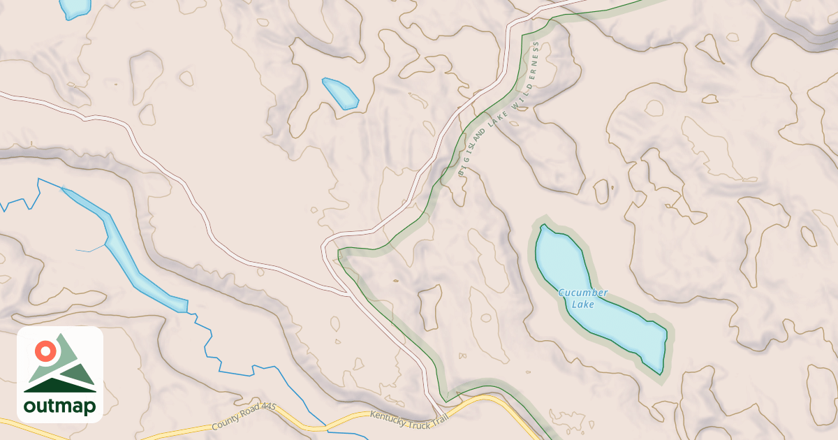 Map of KLONDIKE