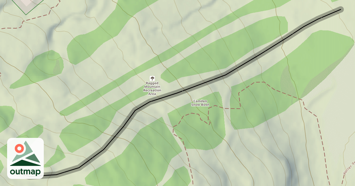 Map of Mussel Ridge