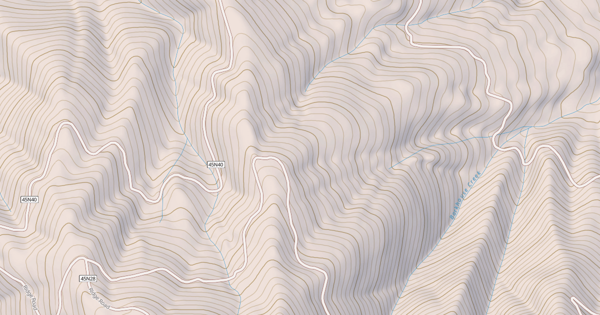 Map preview of BARKHOUSE SADDLE