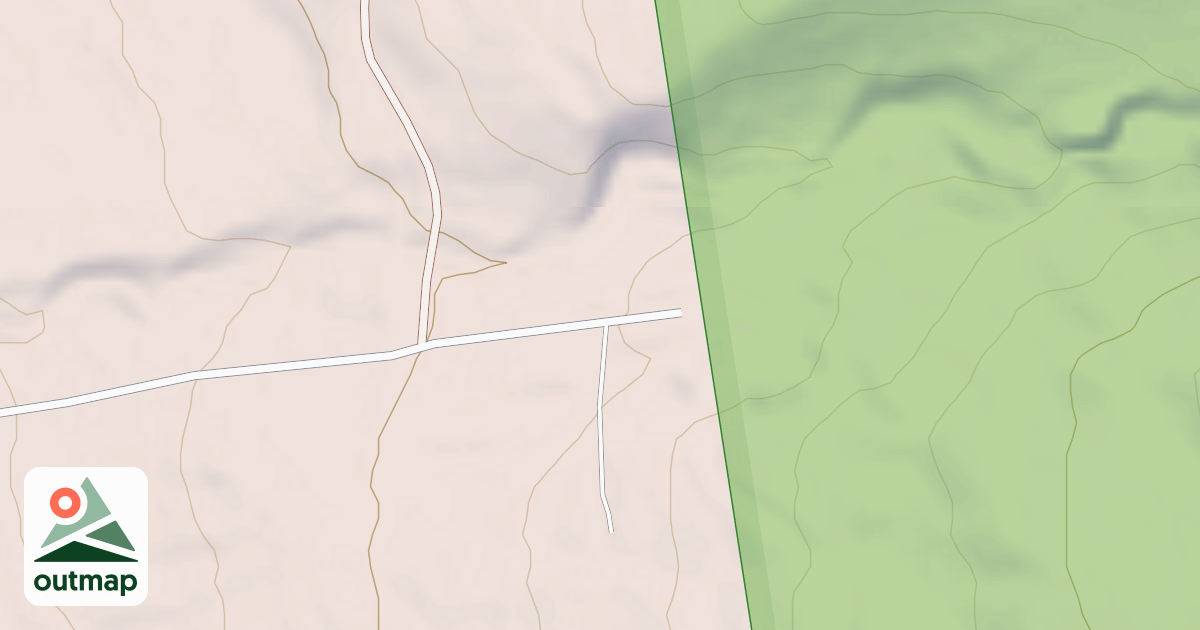Map of Brown Rd