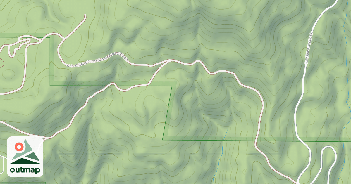 Map of USFS National Forest System Roads {CFFEE1FC-C78B-4042-8DC2-F03B8FBFAE8B}