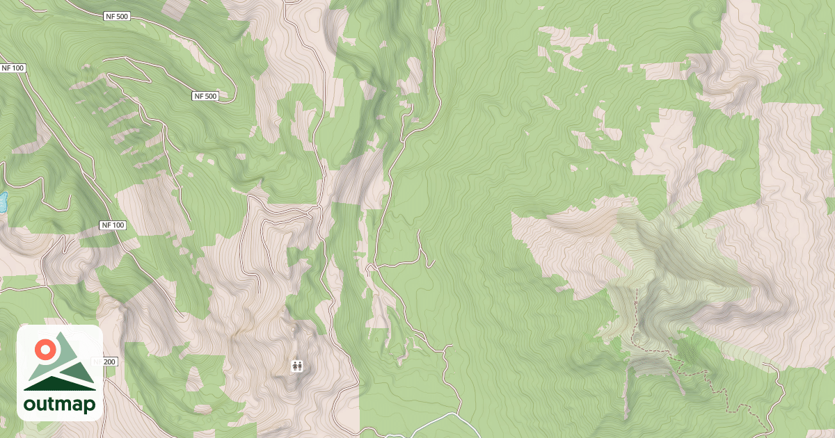 Map of BEAR CREEK