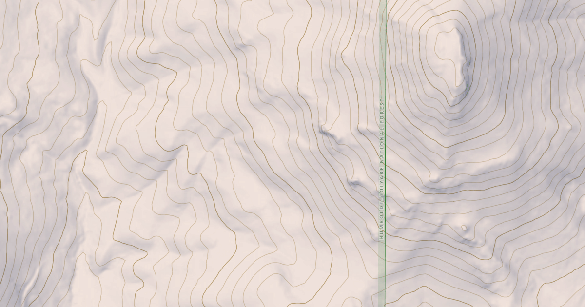 Map preview of WAGON WHEEL CREEK SPUR A