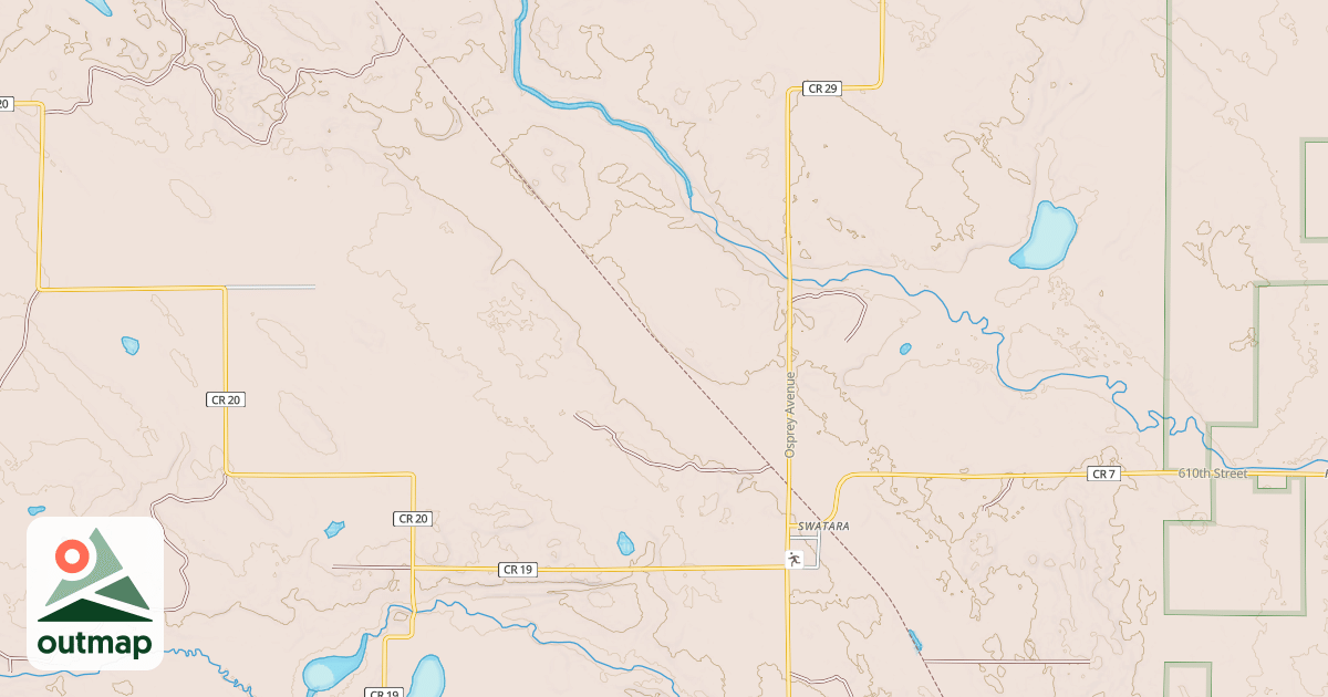 Map of Soo Line North: Aitkin