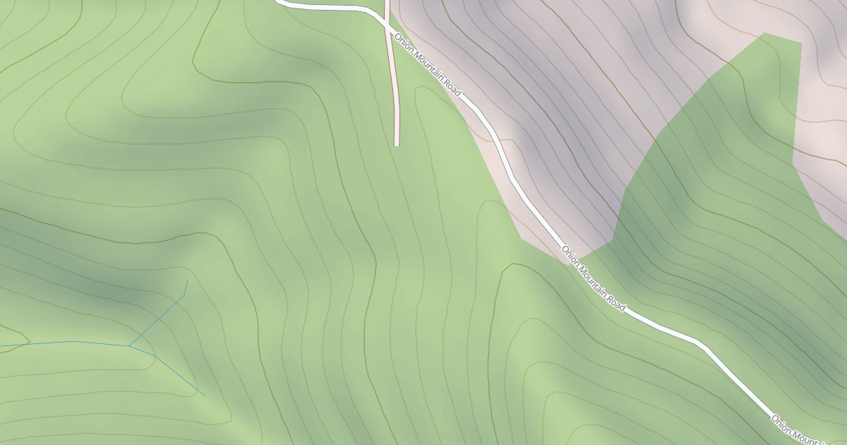 Map preview of ONION MOUNTAIN-E SPUR