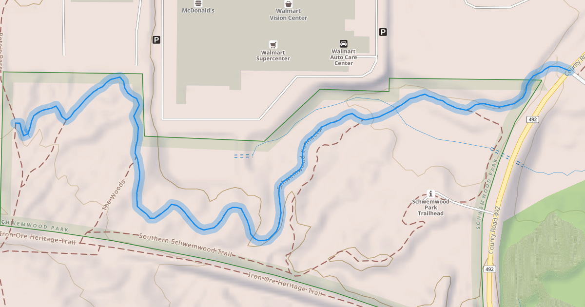 Map preview of Schwemwood Connector