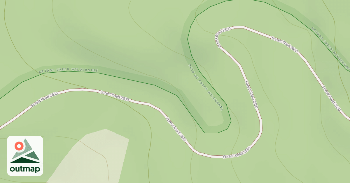 Map of USFS Motor Vehicle Use Map Roads {5031A29C-1756-43D8-A601-51B5BC5E5C21}