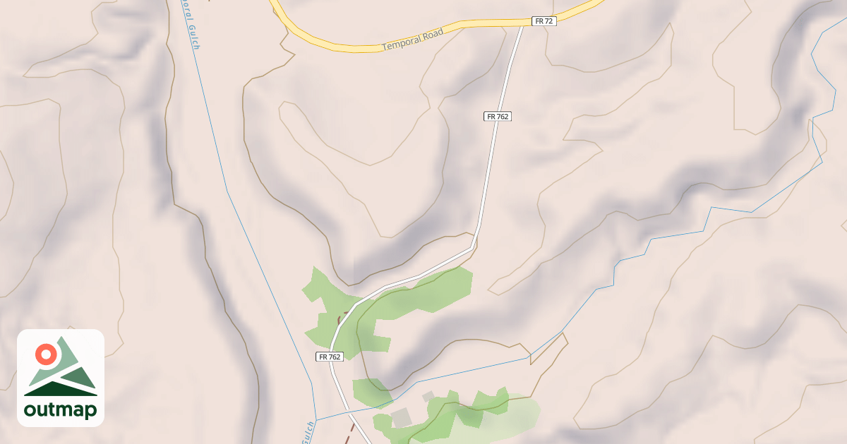 Map of RANGER STATION SPRING