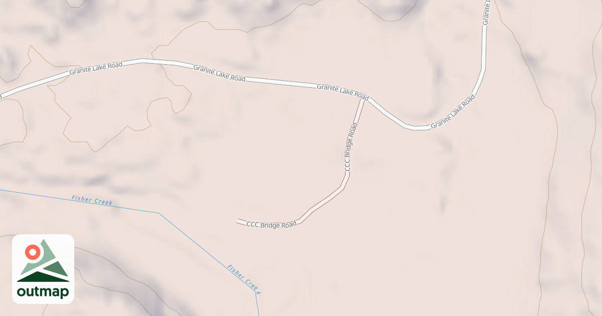 Map of CCC BRIDGE