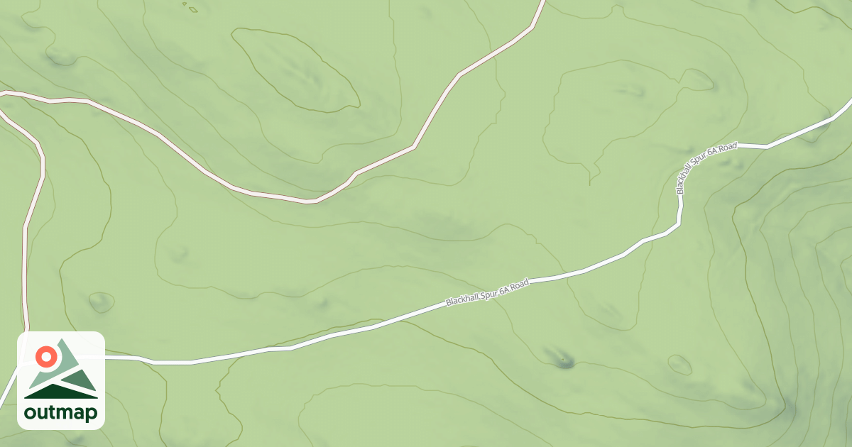 Map of BLACKHALL SPUR 6A