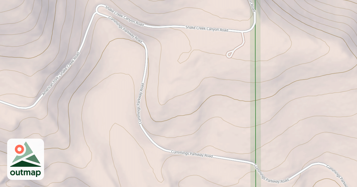 Map of CUMMINGS PARKWAY