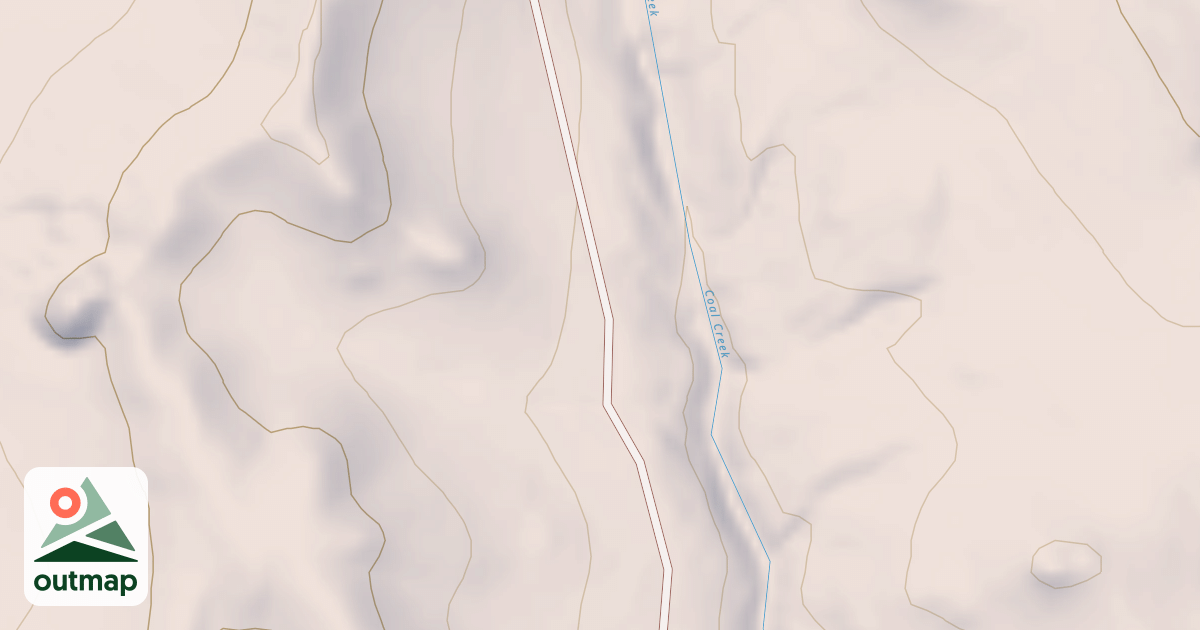 Map of COOK CREEK