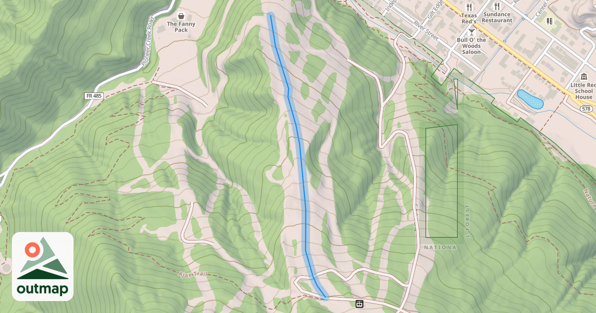 Map of Broadway
