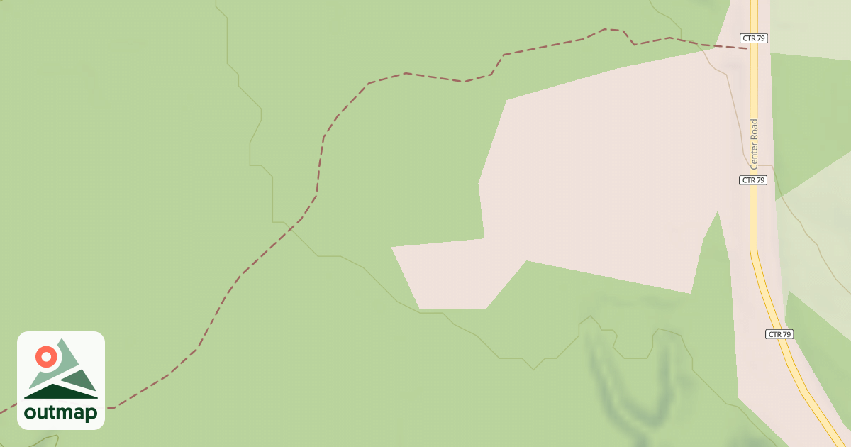 Map of Snowmobile Trail