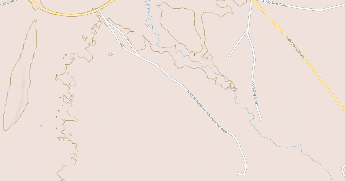 Map preview of MOOSE CRK SH AREA