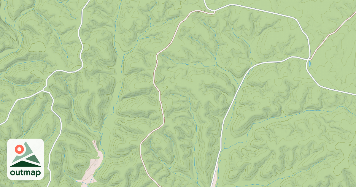 Map of BUBBLING SPRING