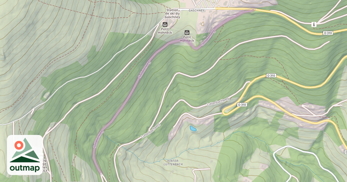 Map of Soldatenweg