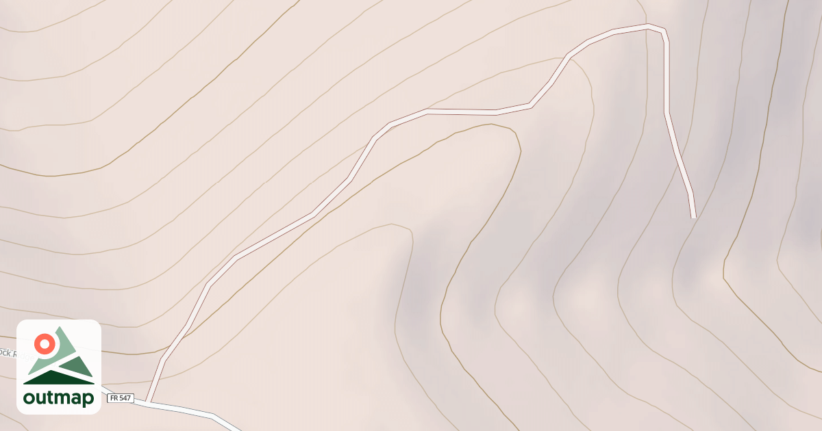 Map of HEMLOCK RIDGE S