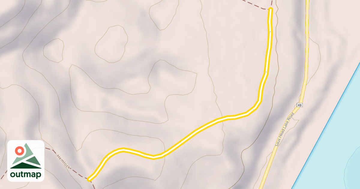 Map of Washburn Hill