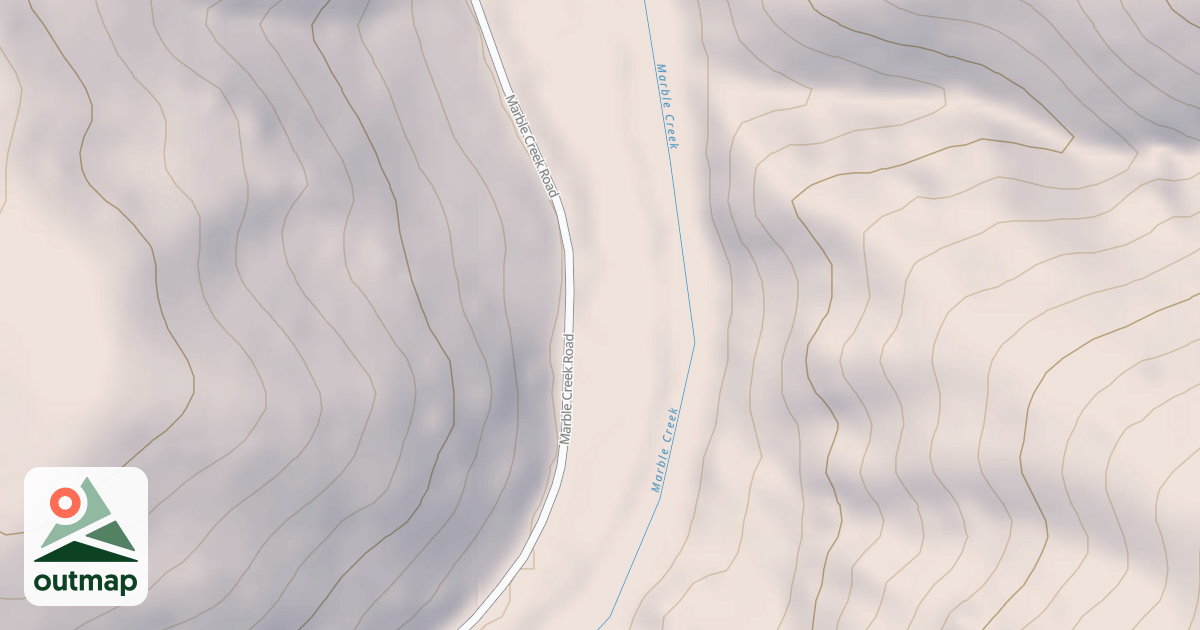 Map of DONKEY CREEK CAMPGROUND