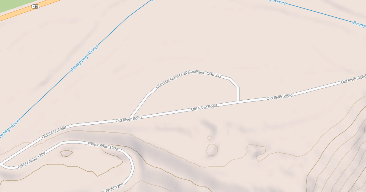Map preview of USFS National Forest System Roads {007CB11D-8ED0-48A2-BFB8-E2514222DA26}