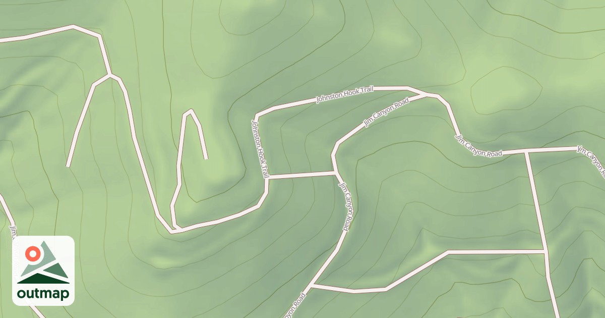 Map of JOHNSTON HOOK