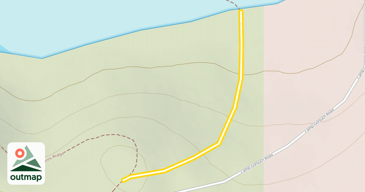 Map of Edmonds Lake 7.5k