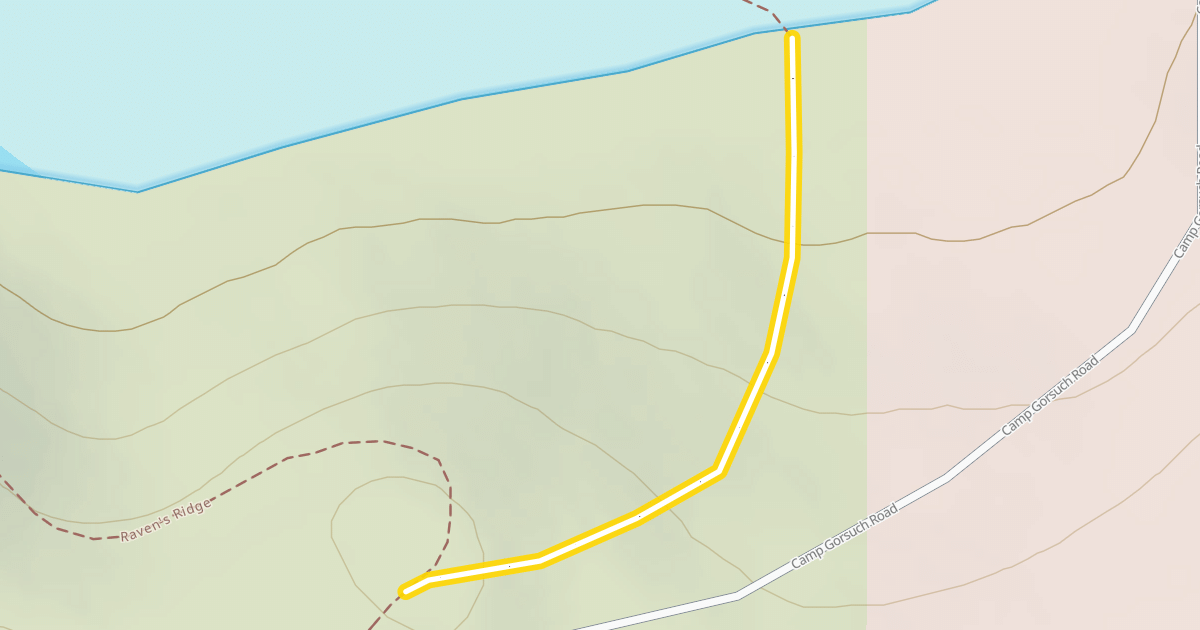 Map preview of Edmonds Lake 7.5k