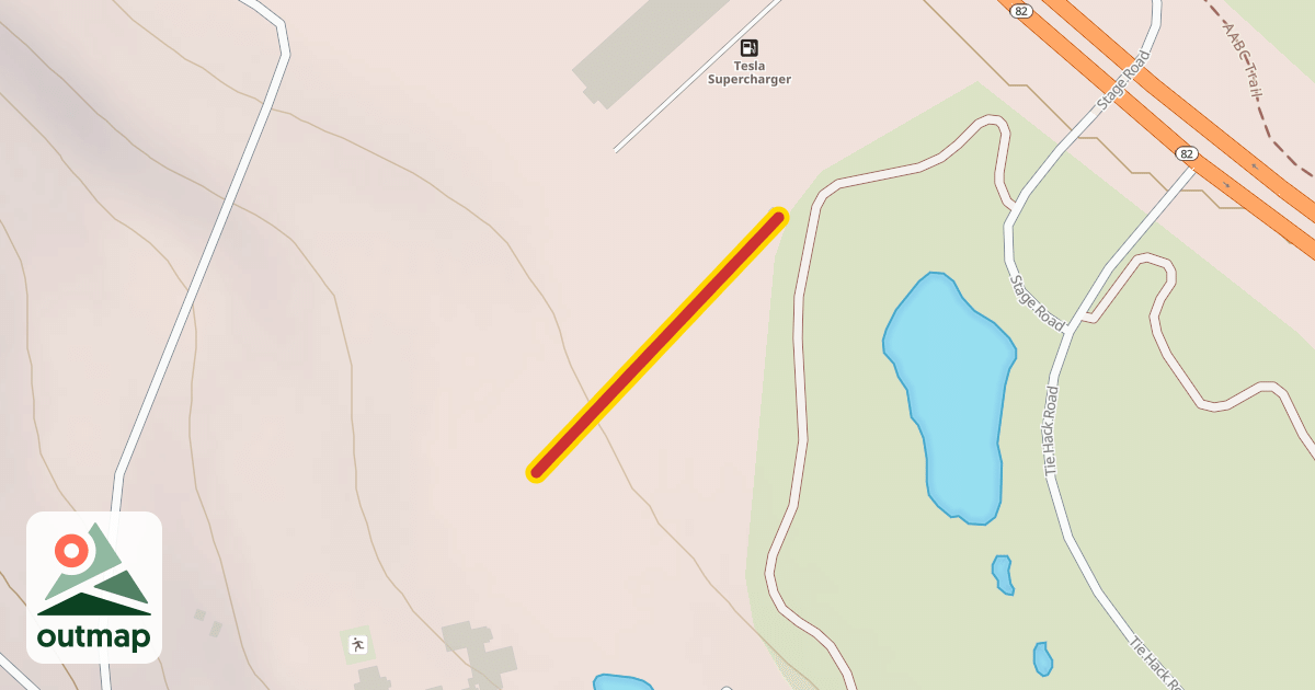 Map of Ski School Lift