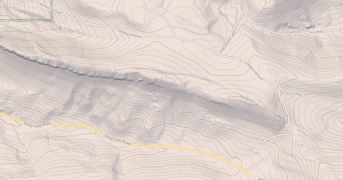Map preview of COAL MINE HILL