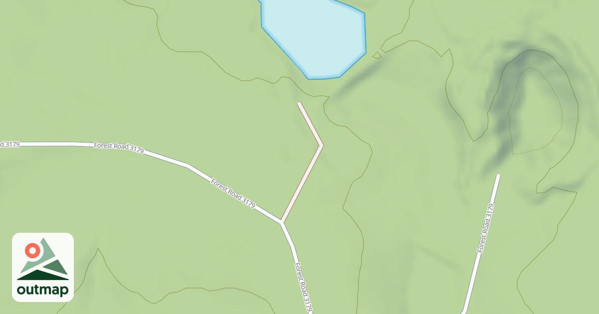 Map of FISHER POND SPUR