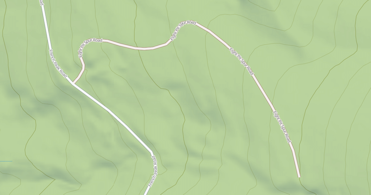 Map preview of EIGHT PIT SPUR