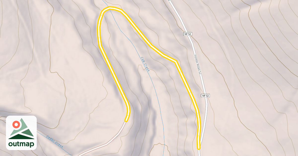 Map of Cougar Bait