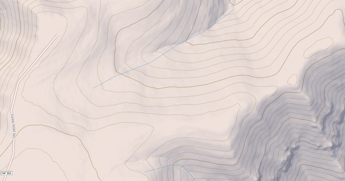 Map preview of USFS Motor Vehicle Use Map Roads {7C179E70-9226-4A72-9ACE-E789260BE63B}