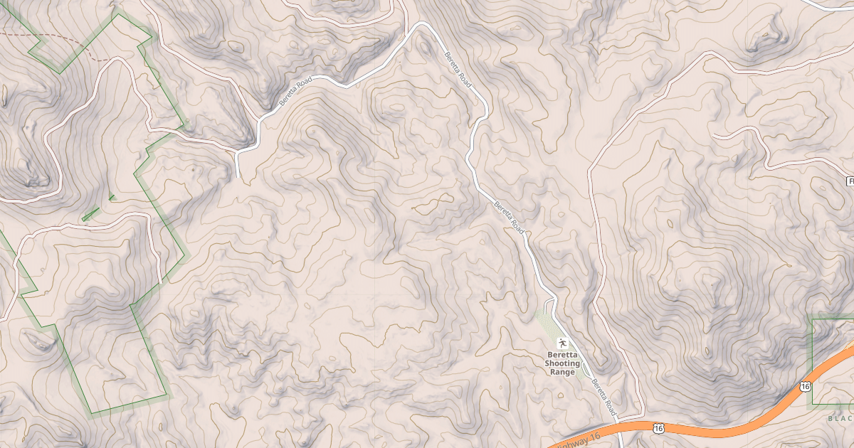 Map preview of BERETTA ROAD