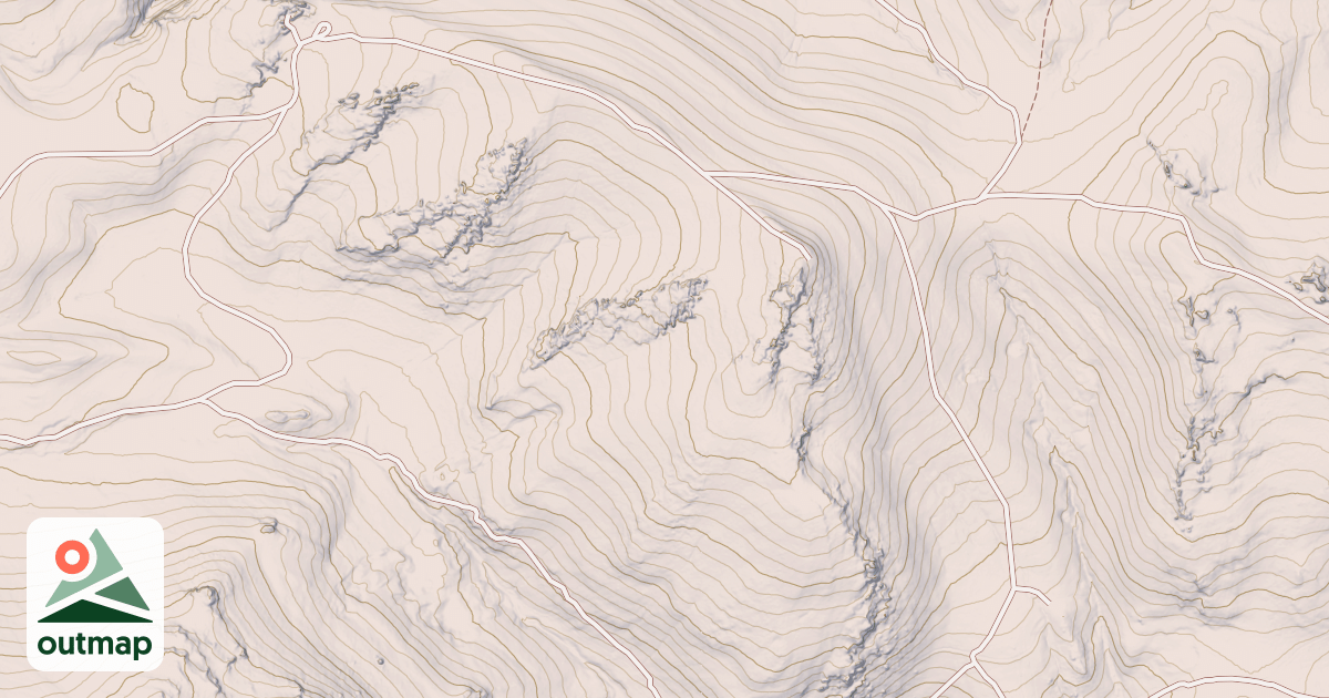 Map of FREEZE OUT COW CAMP